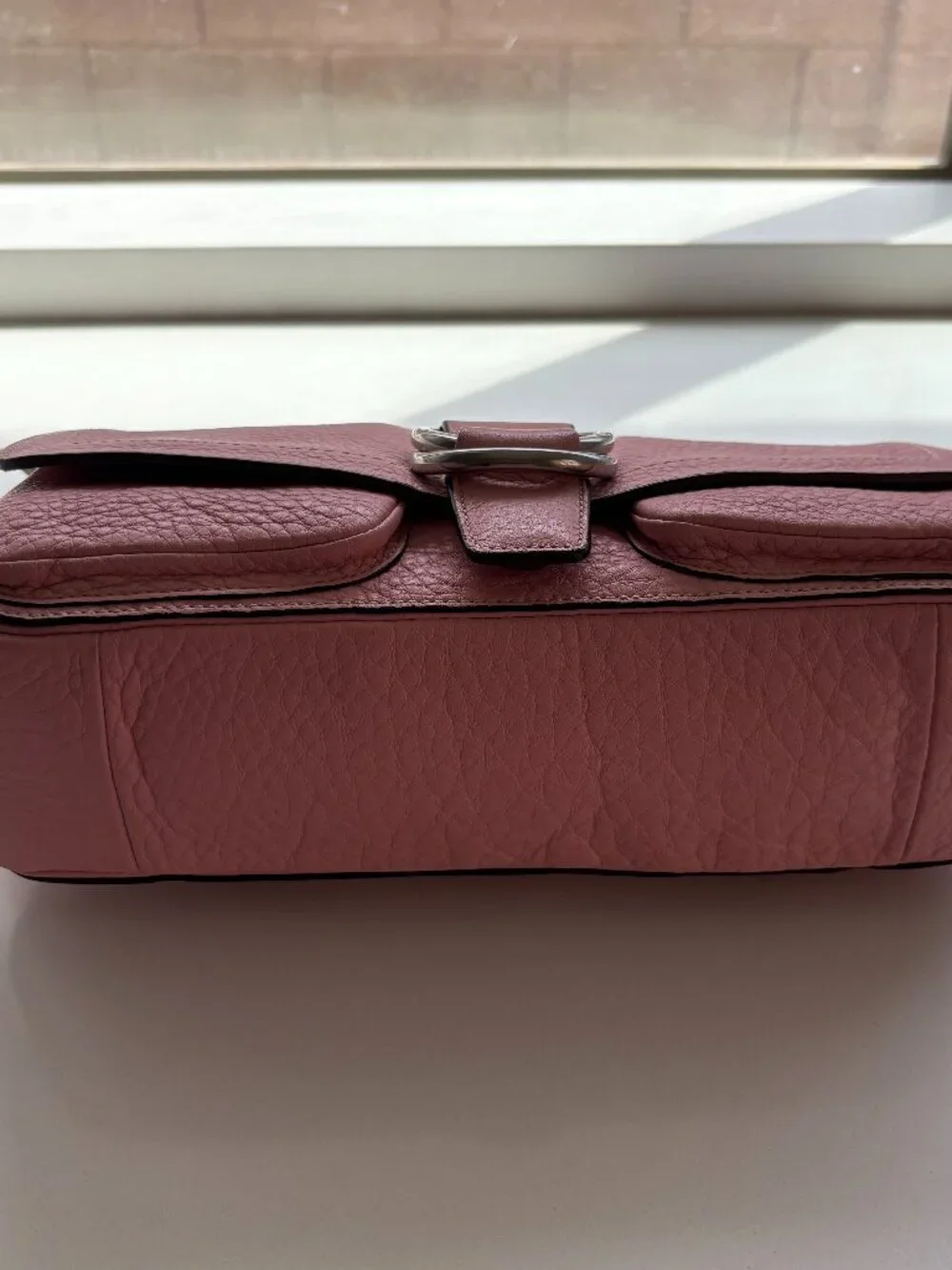 Coach Chelsea Field Bag Pebbled Leather Shoulder Handbag 10893 Blush Pink NEW